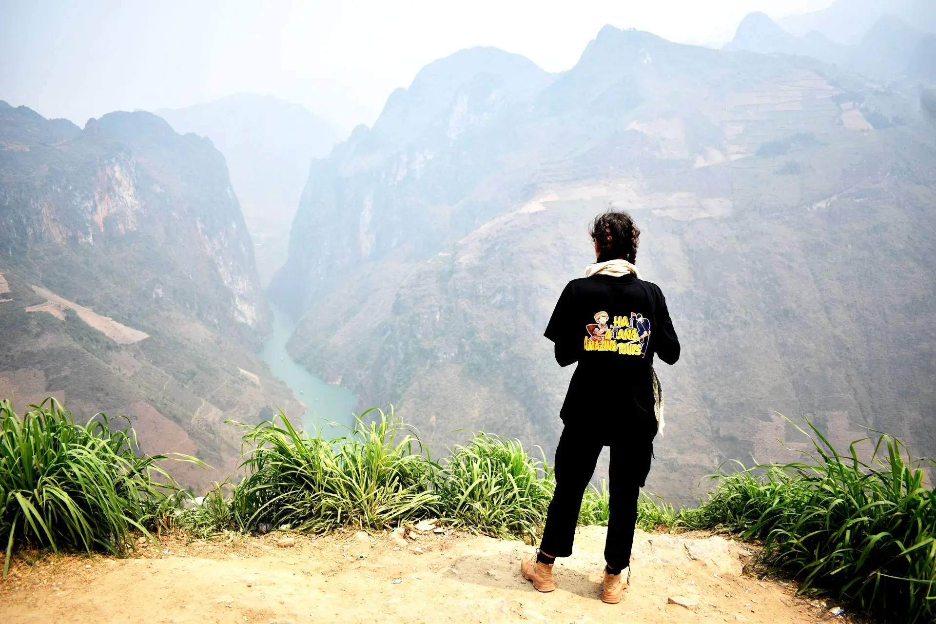 Paisaje de montaña en Vietnam