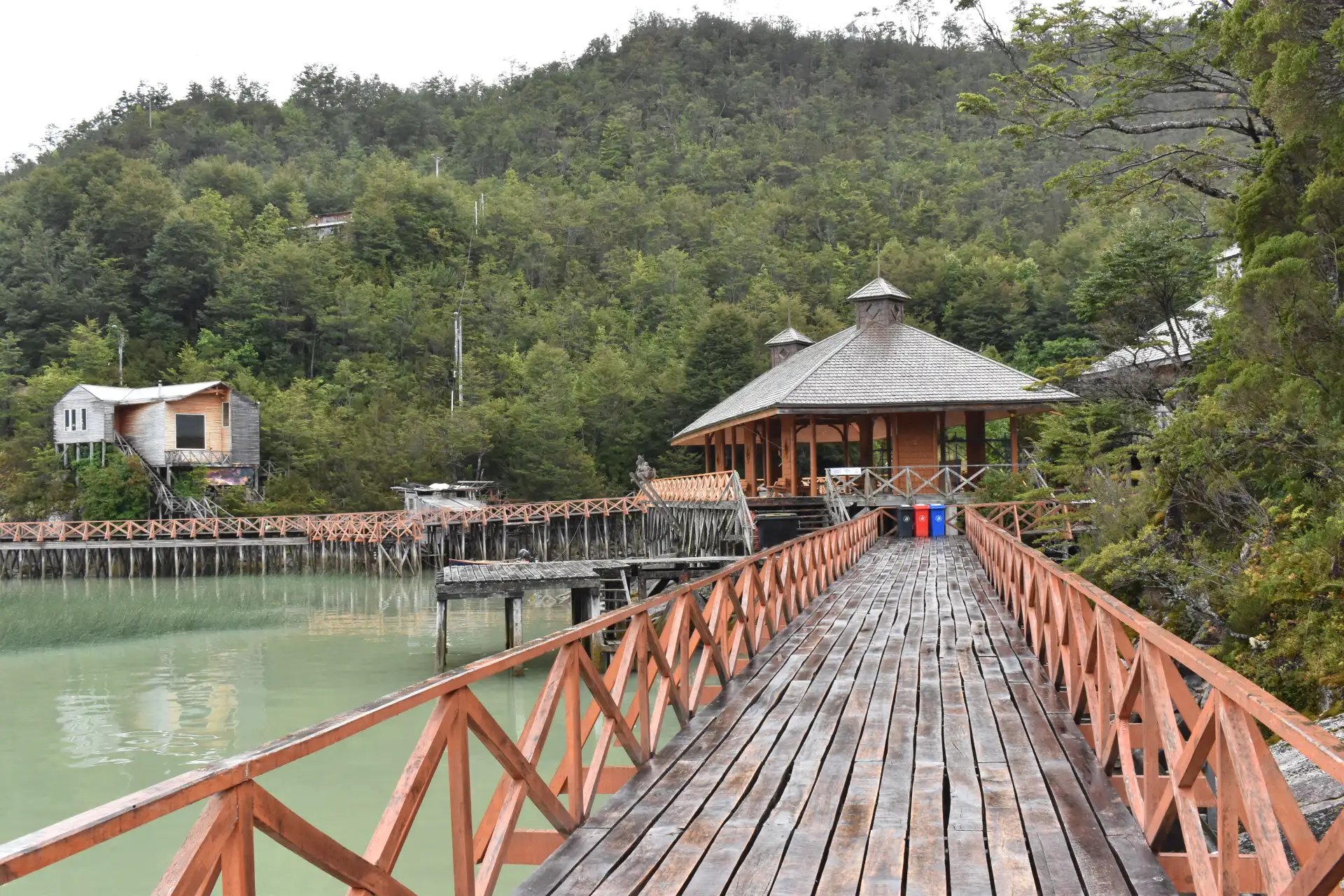 Pasarelas de Caleta Tortel